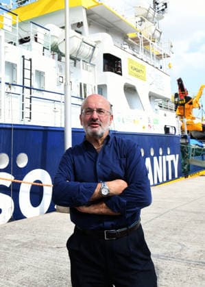 August 18, 2026, Ravenna, Rome, Italy: The NGO ship Humanity 1 has arrived in the port of Ravenna with 73 migrants on board, 15 of whom are minors and five women, one of whom is a minor. Most are from Sudan, with others from Senegal. This is the 28th landing in the port of Ravenna. Pictured is Prefect Raffaele Ricciardi. Ravenna Italy  - ZUMAa289 20260818_zia_a289_027 Copyright: xAgfx