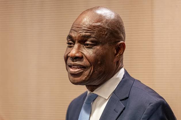 Martin Madidi Fayulu pictured during a press conference, in Brussels, on Tuesday 18 August 2026. Martin Madidi Fayulu is a politician from the Democratic Republic of the Congo (DRC). He leads the opposition party ECiDÃ .  EMILExWINDAL 183704341