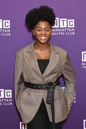 Nia Otchere-Sarfo at the press conference for SCHOOL GIRLS; OR, THE AFRICAN MEAN GIRLS PLAY Press Meet & Greet, Manhattan Theatre Club Studios, New York, NY, August 17, 2026. Photo By: Quoin Pics Everett Collection SCHOOL GIRLS; OR, THE AFRICAN MEAN GIRLS PLAY Press Meet & Greet PUBLICATIONXNOTxINxCANxCHNxFRAxITAxJPNxNORxPOLxRUSxESPxUKxUSA