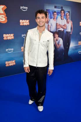 Julian Braun bei der Premiere des Amazon Prime Video-Films Back to the 90s im Delphi Filmpalast am Zoo. Berlin, 18.08.2026 *** Julian Braun at the premiere of the Amazon Prime Video film *Back to the 90s* at the Delphi Filmpalast am Zoo in Berlin, August 18, 2026 Foto:xM.xBehrensx xFuturexImagex 90s_6836