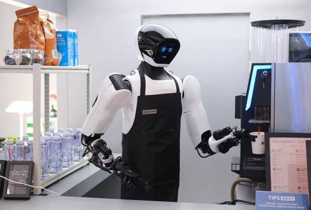 China World Robot Conference 9224126 19.08.2026 A humanoid robot is displayed during the 2026 World Robot Conference (WRC) in Beijing, China. Alexey Tashchilin Sputnik Beijing China  Copyright: xAlexeyxTashchilinx