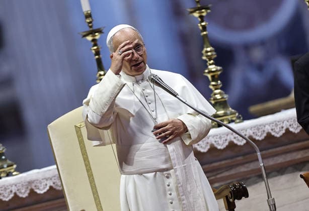 August 19, 2026. Vatican City - POPE LEO XIV during his wednesday General Audience in St. Peter s Basilica at the Vatican EvandroInetti_via ZUMA Wire Vatican City State - ZUMAi15_ 20260819_zaf_i15_048 Copyright: xEvandroxInettix
