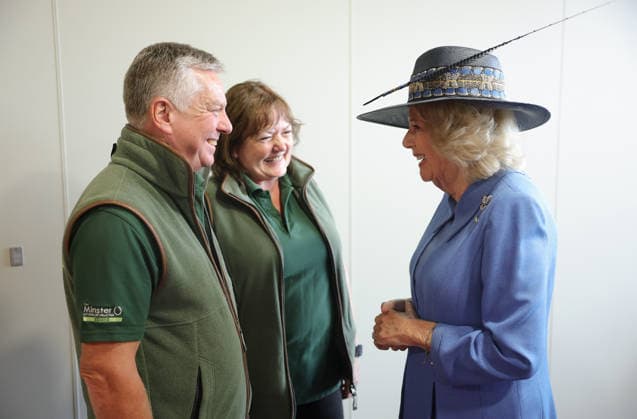 . 19 08 2026. York, United Kingdom. Queen Camilla during a visit to the Ebor Festival at York Racecourse, United Kingdom.  xPoolx xi-Imagesx IIM-26955-0002