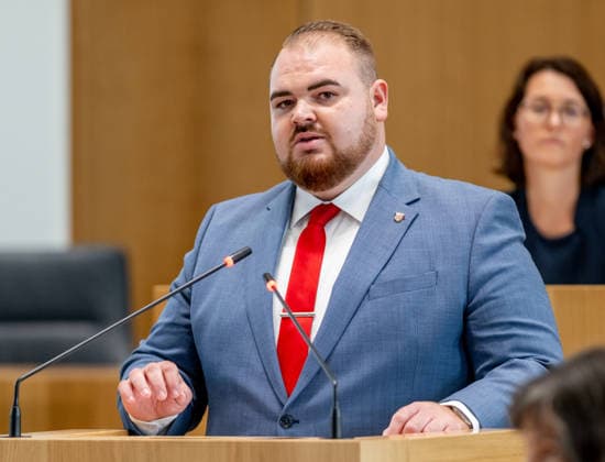 Bailey Wollenweber AFD Bailey Wollenweber, AfD Landtagsabgeordneter in Rheinland-Pfalz, aufgenommen während einer Debatte im Landtag in Mainz. Mainz Rheinland-Pfalz Deutschland *** Bailey Wollenweber (AfD) Bailey Wollenweber, AfD member of the state parliament in Rhineland-Palatinate, photographed during a debate in the state parliament in Mainz, Rhineland-Palatinate, Germany