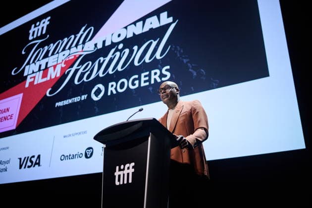 August 19, 2026, Toronto, On, Canada: TIFF CEO Cameron Bailey speaks at a press event in Toronto, on Wednesday, Aug. 19, 2026. Toronto Canada  - ZUMAc35_ 20260819_zaf_c35_007 Copyright: xSammyxKoganx