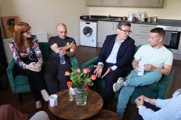 UK Prime Minister Andy Burnham s visit to Newcastle 19 08 2026. Newcastle, United Kingdom. Prime Minister Andy Burnham and Angela Rayner, Secretary of State for Housing, Communities and Local Government visit Alex s Place. Alex s Place., Credit:Ben Perry B66 Avalon United Kingdom, Newcastle upon Tyne, Newcastle, Alex s Place  Copyright: xBenxPerryx xB66x xAvalonx 1125805187