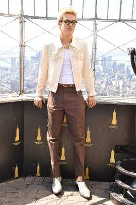 Disney’s Camp Rock 3 Cast visit the Empire State Building NEW YORK, NY - AUGUST 19: Casey Trotter at the Empire State Building to celebrate the release of Disney’s Camp Rock 3. on August 19, 2026 in New York City. Credit: John Fycke AdMedia. 19 Aug 2026 Pictured: Hudson Stone. Photo credit: John Fycke AdMedia MEGA TheMegaAgency.com sales@mega.global  Copyright: xThexMegaxAgencyxJohnxFycke AdMediax xMEGAx