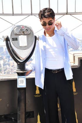 Disney™s Camp Rock 3 Cast visit the Empire State Building NEW YORK, NY - AUGUST 19: Malachi Barton at the Empire State Building to celebrate the release of Disney™s Camp Rock 3. on August 19, 2026 in New York City. Credit: John Fycke AdMedia New York City New York USA EDITORIAL USE ONLY  Copyright: xx JohnxFycke AdMediax admphotosthree012024