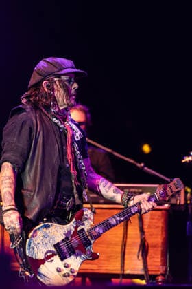 IPA87626504 - The Hollywood Vampires are performing at the Utilita Arena in Birmingham, UK  Copyright: xcristinaxmasseix xx 87626504