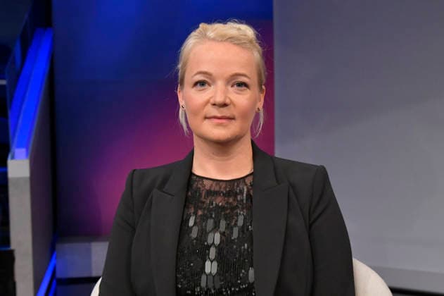 Susanne Petersohn in der ARD-Talkshow maischberger im Studio Berlin Adlershof. Berlin, 19.08.2026 *** Susanne Petersohn on the ARD talk show *maischberger* at the studio in Berlin-Adlershof, Berlin, August 19, 2026 Foto:xM.xBehrensx xFuturexImagex maischberger1908_6825