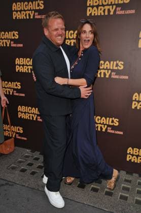 Abigail s Party play press night, London Owain Arthur and Sarah Parish at the Abigail s Party play press night, The Harold Pinter Theatre, Panton Street, on Wednesday 19 August 2026 in London, England, UK. CAP CAN CAN London UK Great Britain Copyright: xCanxNguyen CapitalxPicturesx