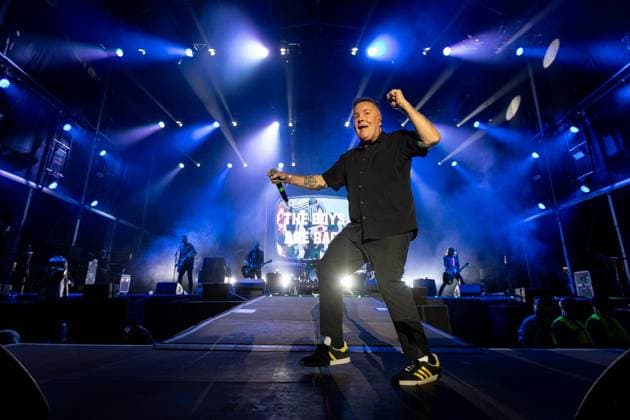 August 20, 2026, Vilar De Mouros, Viana Do Castelo, Portugal: Vocalist and bassist Ken Casey of the American Celtic?punk band Dropkick Murphys performs during the second day of the Vilar de Mouros Festival, marking the final show of their tour. Vilar De Mouros Portugal - ZUMAs197 20260820_aaa_s197_076 Copyright: xDiogoxBaptistax