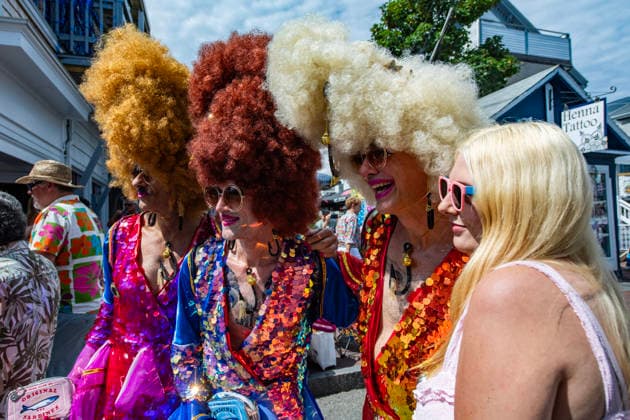 August 20, 2026, Provincetown, Massachusetts, USA: Costumed revelers take part in the annual Carnival Parade in Provincetown, Massachusetts on August 20, 2026. Provincetown USA - ZUMAp158 20260820_aap_p158_039 Copyright: xJosephxPreziosox