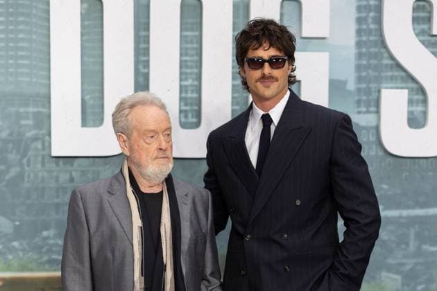 August 20, 2026, London, United Kingdom: Ridley Scott and Jacob Elordi attend the World Premiere ofÃ‚ the movie THE DOG STARS at Odeon Luxe Leicester Square..Celebrities arrive on the red carpet for the movie World Premiere ofÃ‚ THE DOG STARSÃ‚ atÃ‚ Odeon Luxe in Leicester Square. London United Kingdom - ZUMAs197 20260820_aaa_s197_228 Copyright: xPhilxLewisx