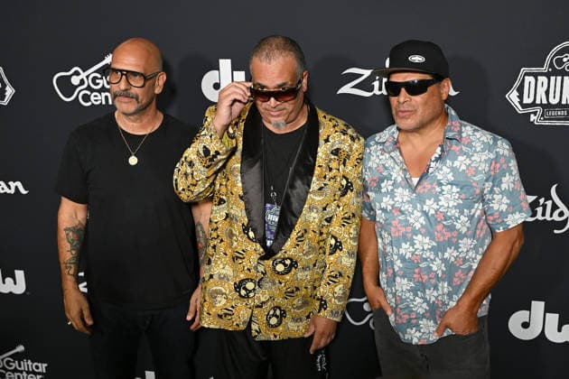 Los Angeles CA Aug 20: Dave Kushner, Dean Pleasants & Robert Trujillo at Guitar Center s Drum-Off National Finale on August 20, 2026 Credit: Michael Mattes Admedia USA - ZUMAa123 20260820_zaa_a123_009 Copyright: xAdMediax