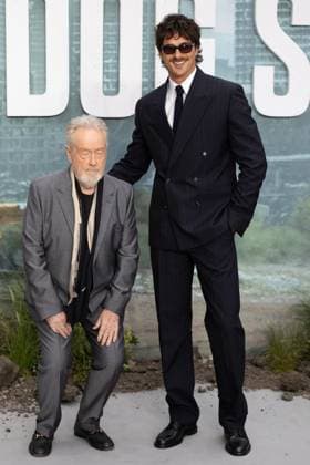 World Premiere of THE DOG STARS at Odeon Luxe Leicester Square in London, UK, 20 Aug 2026 Ridley Scott and Jacob Elordi attend the World Premiere of the movie THE DOG STARS at Odeon Luxe Leicester Square. Celebrities arrive on the red carpet for the movie World Premiere of THE DOG STARS at Odeon Luxe in Leicester Square. London United Kingdom Copyright: xPhilxLewisx xSOPAxImagesx Phil-Lewis-1443387
