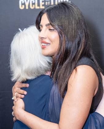 August 20, 2026, Bronx, New York, USA: Lotta Von Schedvin and Priyanka Chopra Jonas wearing dress by A.W.A.K.E. Mode attend premiere of The Cycle of Love at DGA Theater in New York on August 20, 2026. Bronx USA - ZUMAr339 20260820_znp_r339_068 Copyright: xLevxRadinx
