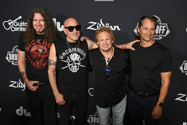Guitar Center s Drum-Off National Finale Los Angeles CA Aug 20:Phil X, Kenny Aronoff, Michael Anthony at Guitar Center s Drum-Off National Finale on August 20, 2026 Credit: Michael Mattes Admedia EDITORIAL USE ONLY  Copyright: xx AdMediax admphotosthree012189