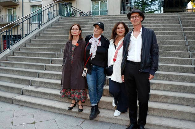 Barbara Schnitzler, Annekatrin Hendel, Eva Mattes und Christian Flake Lorenz bei der Premiere des Dokumentarfilms Hiddensee im Filmtheater am Friedrichshain. Berlin, 20.08.2026 *** Barbara Schnitzler, Annekatrin Hendel, Eva Mattes, and Christian Flake Lorenz at the premiere of the documentary *Hiddensee* at the Filmtheater am Friedrichshain in Berlin, August 20, 2026 Foto:xA.xBuggex xFuturexImagex hiddensee_6829