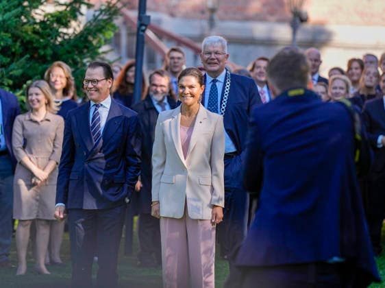 LKS 20260821 Sweden s Crown Princess Victoria and Prince Daniel planted a red oak during their visit to Vaasa, Finland on Friday, 21st August, 2026. With her visit, the Crown Princess Victoria honored the 250 years of the Court of Appeal of Vaasa. - Vaasa Finland  Copyright: xx za38uhQP__k