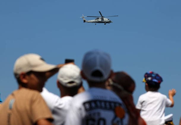 TEKNOFEST Blue Homeland KOCAELI, TURKIYE - AUGUST 21: Turkish military aircraft take part in a military demonstration held as part of the TEKNOFEST Blue Homeland at the Golcuk Naval Shipyard Command in Kocaeli, Turkiye, on August 21, 2026. Organized under the main leadership of the Turkish National Defense Ministry and the Turkish Technology Team Foundation (T3 Foundation), with Anadolu as the Global Communication Partner, the event showcases Turkiye s maritime power, defense capabilities, and indigenous technologies. Gathering technology and defense industry enthusiasts around a maritime focus, the festival will welcome visitors through August 23. Ali Atmaca Anadolu Kocaeli Turkey. Editorial use only. Please get in touch for any other us  Copyright: x2026xAnadoluxAlixAtmacax