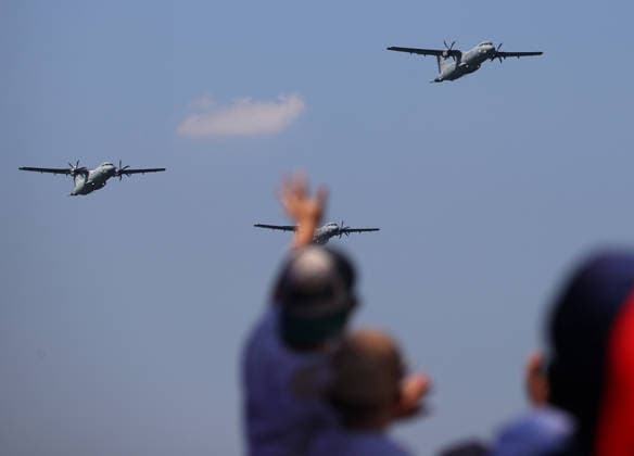 TEKNOFEST Blue Homeland KOCAELI, TURKIYE - AUGUST 21: Turkish military aircraft take part in a military demonstration held as part of the TEKNOFEST Blue Homeland at the Golcuk Naval Shipyard Command in Kocaeli, Turkiye, on August 21, 2026. Organized under the main leadership of the Turkish National Defense Ministry and the Turkish Technology Team Foundation (T3 Foundation), with Anadolu as the Global Communication Partner, the event showcases Turkiye s maritime power, defense capabilities, and indigenous technologies. Gathering technology and defense industry enthusiasts around a maritime focus, the festival will welcome visitors through August 23. Ali Atmaca Anadolu Kocaeli Turkey. Editorial use only. Please get in touch for any other us  Copyright: x2026xAnadoluxAlixAtmacax