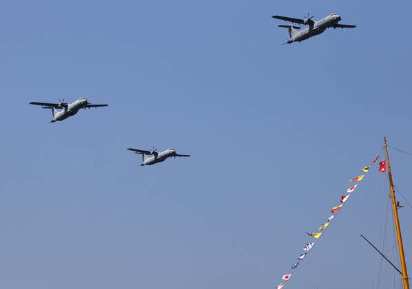 TEKNOFEST Blue Homeland KOCAELI, TURKIYE - AUGUST 21: Turkish military aircraft take part in a military demonstration held as part of the TEKNOFEST Blue Homeland at the Golcuk Naval Shipyard Command in Kocaeli, Turkiye, on August 21, 2026. Organized under the main leadership of the Turkish National Defense Ministry and the Turkish Technology Team Foundation (T3 Foundation), with Anadolu as the Global Communication Partner, the event showcases Turkiye s maritime power, defense capabilities, and indigenous technologies. Gathering technology and defense industry enthusiasts around a maritime focus, the festival will welcome visitors through August 23. Ali Atmaca Anadolu Kocaeli Turkey. Editorial use only. Please get in touch for any other us  Copyright: x2026xAnadoluxAlixAtmacax