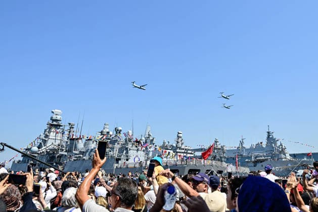 TEKNOFEST Blue Homeland KOCAELI, TURKIYE - AUGUST 21: TEKNOFEST Blue Homeland continues at the Golcuk Naval Shipyard Command in Kocaeli, Turkiye, on August 21, 2026. Organized under the main leadership of the Turkish National Defense Ministry and the Turkish Technology Team Foundation (T3 Foundation), with Anadolu as the Global Communication Partner, the event showcases Turkiye s maritime power, defense capabilities, and indigenous technologies. Gathering technology and defense industry enthusiasts around a maritime focus, the festival will welcome visitors through August 23. Cem Tekkesinoglu Anadolu Kocaeli Turkey. Editorial use only. Please get in touch for any other usage.  Copyright: x2026xAnadoluxCemxTekkesinoglux