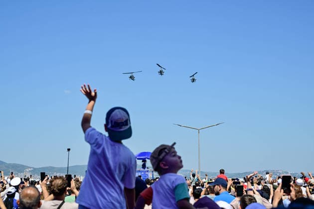 TEKNOFEST Blue Homeland KOCAELI, TURKIYE - AUGUST 21: TEKNOFEST Blue Homeland continues at the Golcuk Naval Shipyard Command in Kocaeli, Turkiye, on August 21, 2026. Organized under the main leadership of the Turkish National Defense Ministry and the Turkish Technology Team Foundation (T3 Foundation), with Anadolu as the Global Communication Partner, the event showcases Turkiye s maritime power, defense capabilities, and indigenous technologies. Gathering technology and defense industry enthusiasts around a maritime focus, the festival will welcome visitors through August 23. Cem Tekkesinoglu Anadolu Kocaeli Turkey. Editorial use only. Please get in touch for any other usage.  Copyright: x2026xAnadoluxCemxTekkesinoglux