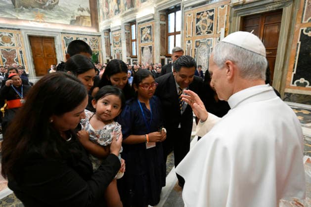 IPA87664099 - Italy, Vatican, August 20, 2026 Pope Leo XIV receives in audience the participants in the 17th Annual Meeting of the International Catholic Legislators Network  Copyright: xSimonexRisolutix xx 87664099