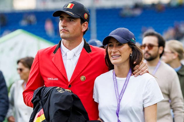 AACHEN - FEI World Championships 2026, AACHEN - FEI World Championships 2026 PHILIPPAERTS Nicola (BEL), SPRINGSTEEN Jessica (USA) Impression Cours-Walk Parcousbesichtigung FEI Jumping World Championship Second Competition Team Final & Second Individual Qualifier Mercedes-Benz Prize Aachen, Reitstadion Soers 21. August 2026 - *** 2026 FEI World Championships in Aachen, AACHEN FEI World Championships 2026 Nicola BEL (PHILIPPAERTS), Jessica SPRINGSTEEN (USA) Impression Course Walk Course Inspection FEI Jumping World Championship Second Competition Team Final Second Individual Qualifier Mercedes-Benz Prize Aachen, Soers Equestrian Stadium, August 21, 2026