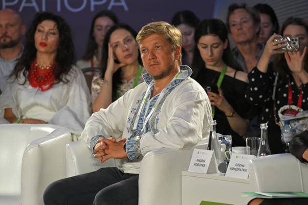 Ukrainian politician, entrepreneur, and former CEO of Naftogaz (2014-2021) Andrii Koboliev attends the 35 Years of Restored Independence: Unity Around the Flag National Roundtable, organised by the Kyiv Security Forum, ahead of Ukraine’s 35th Independence Day, Kyiv, Ukraine, August 21, 2026. (Photo by Yevhen Kotenko Ukrinform) National roundtable marking 35 years of Ukraine’s independence  Copyright: xYevhenxKotenkox
