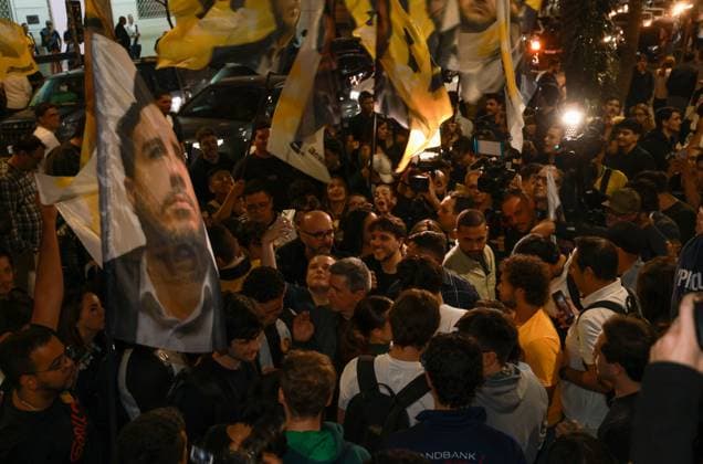 RECORD DATE NOT STATED Renan Santos holds events on Maria Antonia Street, in Sao Paulo. Sao Paulo (SP), 08 21 2026 Politics 2026 Elections Presidential candidate Renan Santos (Mission) holds an event on Rua Maria Antonia, in Sao Paulo, this Friday (21).(Foto: Leco Viana Thenews2 imago images) Renan Santos holds events on Maria Antonia Street, in Sao Paulo.  Copyright: xLecoxVianax