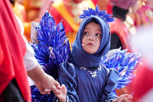 August 22, 2026, Banda Aceh, Aceh, Indonesia: Kindergarten children, accompanied by their teachers and parents, were seen participating in an Independence Day parade in Banda Aceh, Aceh Province, Indonesia, on Saturday. Dressed in traditional costumes from various regions and outfits representing diverse professions, the thousands of participants paraded through the city to celebrate Indonesia s independence, with the aim of fostering a sense of nationalism and togetherness from an early age. Banda Aceh Indonesia  - ZUMAi115 20260822_zip_i115_007 Copyright: xMuhammadxIqbalx