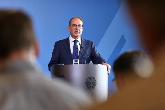 Berlin, Deutschland, 21.08.2026: Bundesinnenministerium: Statement zu Fund von Waffendepot: Bundesminister des Innern Alexander Dobrindt (CSU) *** Berlin, Germany, August 21, 2026 Federal Ministry of the Interior Statement on the Discovery of a Weapons Cache Federal Minister of the Interior Alexander Dobrindt (CSU) Copyright: xdtsxNachrichtenagenturx dts_130777