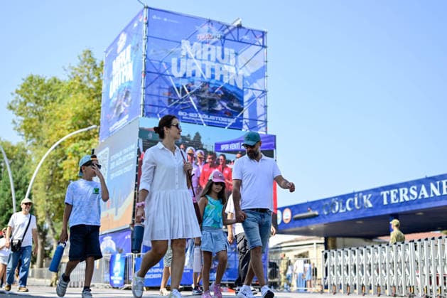 TEKNOFEST Blue Homeland KOCAELI, TURKIYE - AUGUST 22: Large crowds visit TEKNOFEST Blue Homeland as it continues at the Golcuk Naval Shipyard Command in Kocaeli, Turkiye, on August 22, 2026. Organized under the main leadership of the Turkish National Defense Ministry and the Turkish Technology Team Foundation (T3 Foundation), with Anadolu as the Global Communication Partner, the event showcases Turkiye s maritime power, defense capabilities, and indigenous technologies. Gathering technology and defense industry enthusiasts around a maritime focus, the festival will welcome visitors through August 23. Cem Tekkesinoglu Anadolu Kocaeli Turkey. Editorial use only. Please get in touch for any other usage.  Copyright: x2026xAnadoluxCemxTekkesinoglux