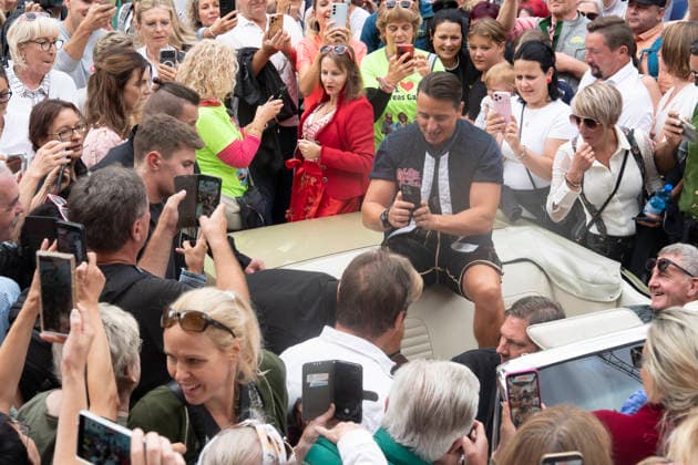 22.08.2026, Kitzbühel, Vorderstadt, Kitzbühel Musikfestival, Pressekonferenz, Andreas Gabalier Kitzbühel Vorderstadt Tirol Austria *** August 22, 2026, Kitzbühel, Vorderstadt, Kitzbühel Music Festival, Press Conference, Andreas Gabalier, Kitzbühel, Vorderstadt, Tyrol, Austria  Copyright: xJustPictures.ch AlexanderxRaemyx
