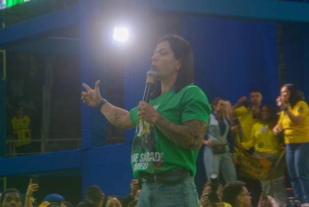 RECORD DATE NOT STATED Flavio Bolsonaro (PL) Maracanazinho RJ Rio de Janeiro (RJ), 08 22 2026 - Campaign Electoral Flavio Bolsonaro RJ - The then presidential candidate Flavio Bolsonaro participated in the launch of Douglas Ruas s electoral campaign for governor of the state of Rio de Janeiro RJ. The event brings together thousands of supporters at the Maracanazinho stadium, Maracana neighborhood, northern zone of Rio de Janeiro, (22) August 2026.(Foto: Fausto Maia Thenews2 imago images) Flavio Bolsonaro (PL) Maracanazinho RJ  Copyright: xFaustoxMaiax