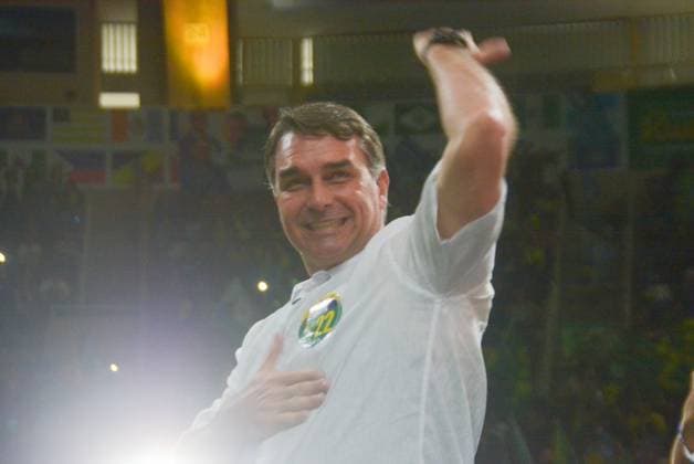 RECORD DATE NOT STATED Flavio Bolsonaro (PL) Maracanazinho RJ Rio de Janeiro (RJ), 08 22 2026 - Campaign Electoral Flavio Bolsonaro RJ - The then presidential candidate Flavio Bolsonaro participated in the launch of Douglas Ruas s electoral campaign for governor of the state of Rio de Janeiro RJ. The event brings together thousands of supporters at the Maracanazinho stadium, Maracana neighborhood, northern zone of Rio de Janeiro, (22) August 2026.(Foto: Fausto Maia Thenews2 imago images) Flavio Bolsonaro (PL) Maracanazinho RJ  Copyright: xFaustoxMaiax