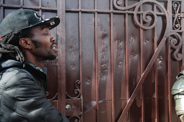 Santiago, August 22, 2026 The Haitian Embassy in Santiago is stormed by Haitian citizens due to issues with embassy staff and excessive fees for the paperwork required to work in Chile. Diego Martin Aton, Chile, Aton 1182700 jpeg  Copyright: DIEGOxMARTIN ATONxCHILE