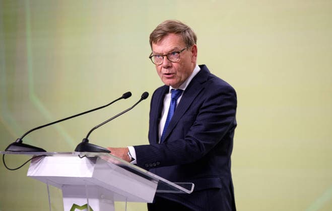 Ninth International Veterans Forum in Kyiv Federal Minister for Foreign Affairs of Germany Johann Wadephul delivers a speech during the Ninth International Veterans Forum, Kyiv, Ukraine, August 22, 2026. Hundreds of veterans, representatives of the Ukrainian government, foreign partners, and distinguished guests took part in the large-scale annual event, which serves as Ukraine™s principal platform for dialogue on the development and implementation of state veterans™ policy., Credit:Marianna Kotyk Ukrinform Avalon Ukraine, Kyiv  Copyright: xMariannaxKotykx xUkrinformx xAvalonx 1127518290