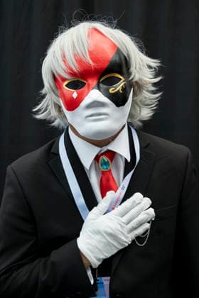 August 22, 2026, New York, New York, USA: Cosplay character at Anime NYC a four day event at the Javits Center. It is the largest anime convention on the east coast bringing together 150K fans from around the world showcasing the best of Japanese Pop Culture.with unique exhibits, exclusive screenings and appearances by top creators from Japan and beyond. Not to mention merchandise of every description for sale. New York USA - ZUMAh156 20260822_znp_h156_002 Copyright: xMiloxHessx