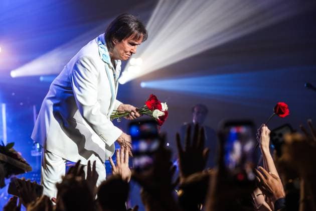 Roberto Carlos performs in Sao Paulo. Sao Paulo, SP. 22.08.2026 - Roberto Carlos - Singer Roberto Carlos during a performance at Espaco Unimed, in the Barra Funda neighborhood, west side of Sao Paulo, this Saturday, August 22, 2026.(Foto: Marina Uezima Brazil Photo Press Brazil Photo Press) INTERNATIONAL Sao Paulo Sao Paulo Brasil Copyright: xMarinaxUezimax