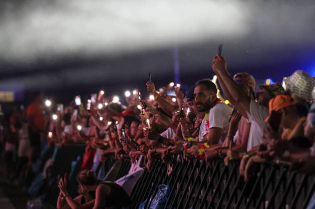 IPA87722155 - during Lorenzo Jovanotti s concert at the Jova Summer Party 2026 at the Calabria Music Arena in Catanzaro, Italy.  Copyright: xFrancescoxFarina LiveMediax xx 87722155