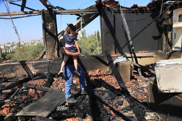 Palestinians Inspect Fire-Damaged Home After Settler Attack Near Nablus Palestinians inspect a house set on fire following an attack by Israeli settlers in the village of Osarin, south of Nablus, in the West Bank, on August 23, 2026. The incident comes amid escalating violence against Palestinians and their property in the West Bank. Photo by Mohammed Nasser apaimages Nablus West Bank Palestinian Territory 230826_Nablus_MN_00(3) Copyright: xapaimagesxMohammedxNasserx xapaimagesx