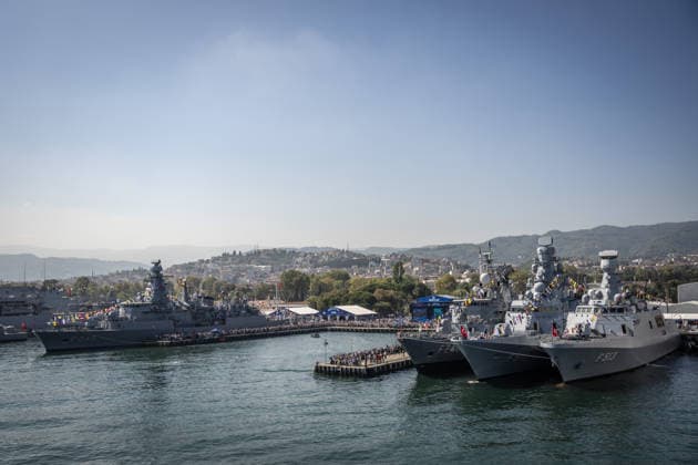 TEKNOFEST Blue Homeland KOCAELI, TURKIYE - AUGUST 23: Turkish Naval Forces Command s Underwater Offense (SAT) and Underwater Defense (SAS) commandos perform during TEKNOFEST Blue Homeland, organized under the leadership of the Turkish Ministry of National Defense and the Turkiye Technology Team Foundation (T3 Foundation), with Anadolu as its Global Communications Partner, in Kocaeli, Turkiye, on August 23, 2026. Sebnem Coskun Anadolu Kocaeli Turkey. Editorial use only. Please get in touch for any other usage.  Copyright: x2026xAnadoluxSebnemxCoskunx