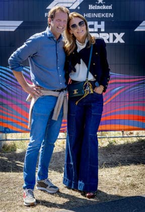 23-08-2026 Zandvoort Prince Floris and Princess Aimee at the F1 Grand Prix of The Netherlands at Circuit Zandvoort. Â  Copyright: xPPEx