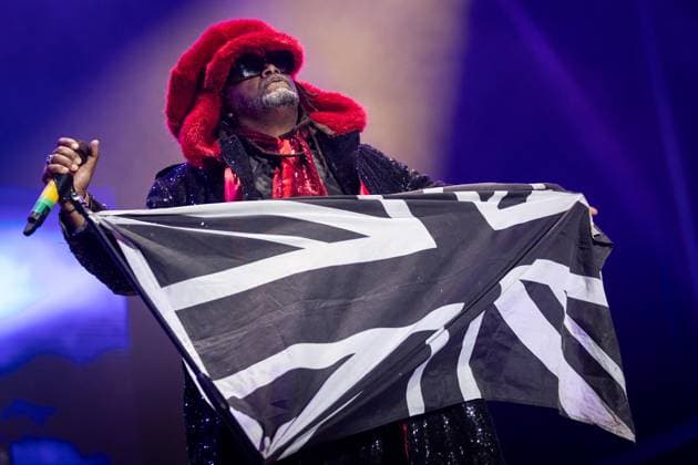 British band Skindred performs during the final concert in Vilar de Mouros, Portugal - 23 Aug 2026 Benji Webbe, vocalist of the British band Skindred performs during the final concert of the fifth and last day of the Vilar de Mouros Festival. Vilar de Mouros Portugal Copyright: xDiogoxBaptistax xSOPAxImagesx DB_Skindred20260822_016
