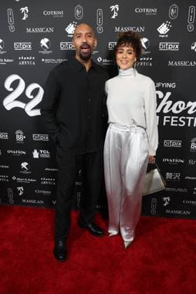 22nd Annual Hollyshorts Film Festival Closing Nigh Los Angeles CA Aug 23: Nathalie Emmanuel & Alex Lanipekum at The 22nd Annual Hollyshorts Film Festival Closing Night Credit: Admedia EDITORIAL USE ONLY  Copyright: xx AdMediax admphotosthree012365