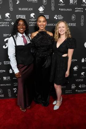 22nd Annual Hollyshorts Film Festival Closing Nigh Los Angeles CA Aug 23: Bianca Atterberry & Lauren Luklow & Alexandra Shipp at The 22nd Annual Hollyshorts Film Festival Closing Night Credit: Admedia EDITORIAL USE ONLY  Copyright: xx AdMediax admphotosthree012335